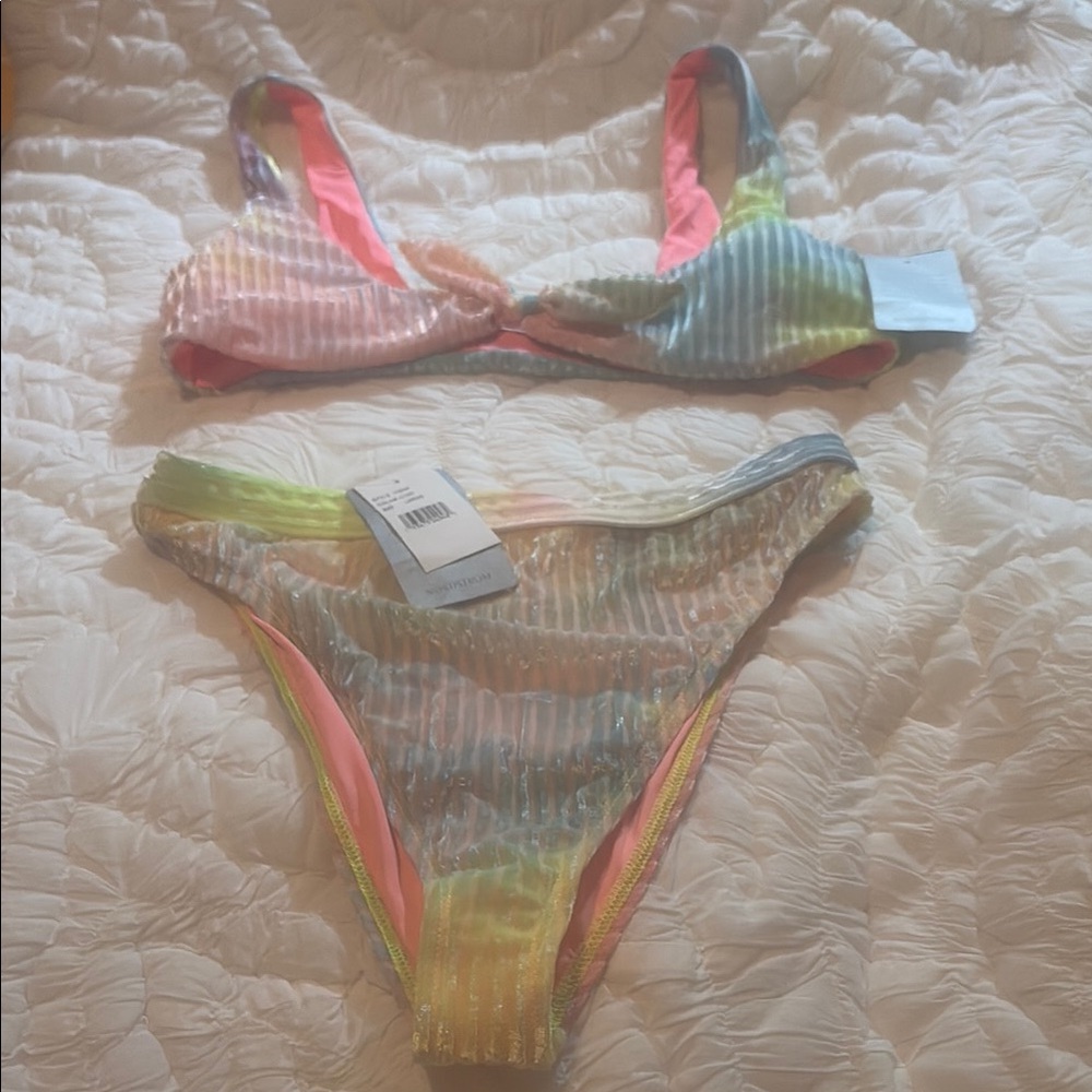 Nordstrom Multicolor Sheer Fabric
